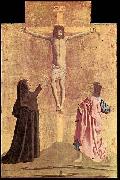 Piero della Francesca Polyptych of the Misericordia: Crucifixion oil painting